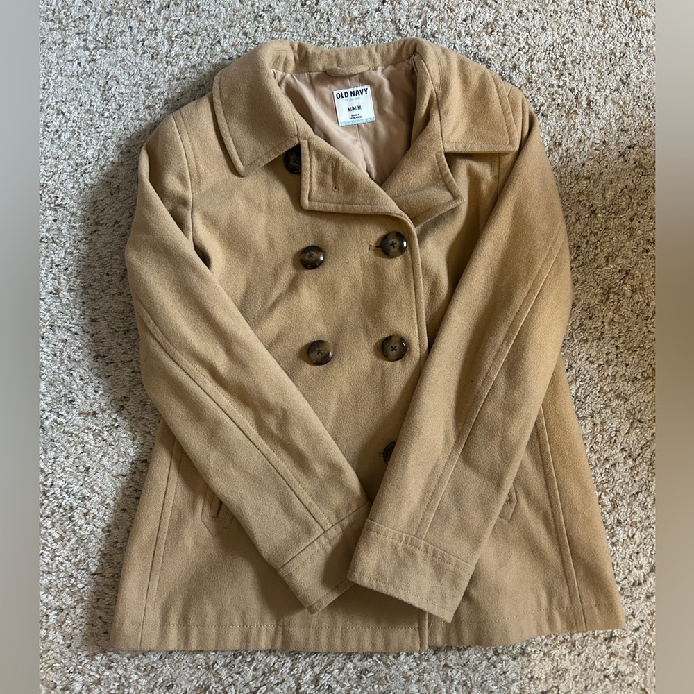 OLD NAVY Women's Camel Peacoat